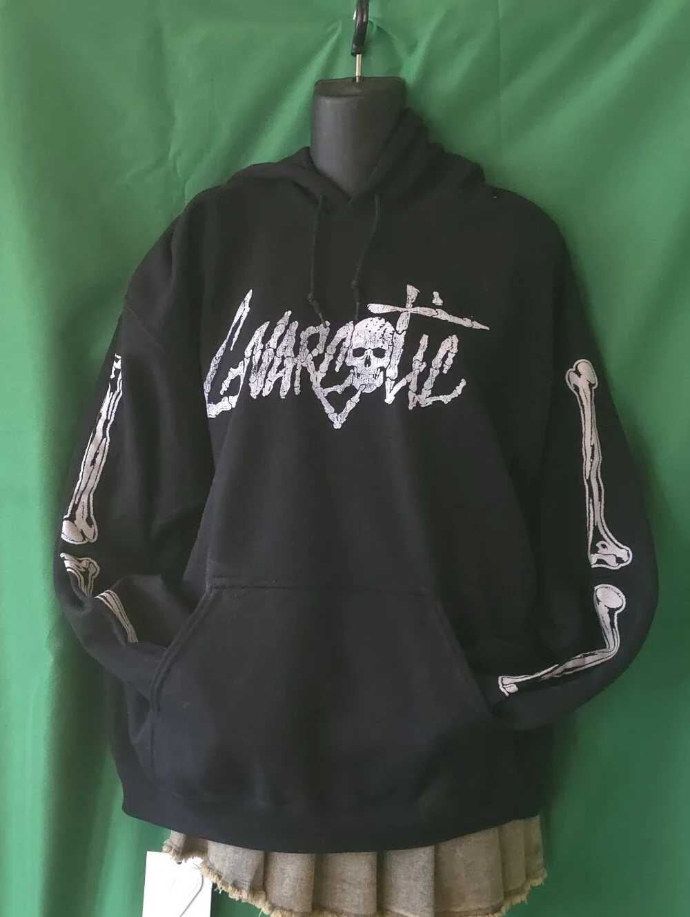 Black Graphic Skull Hottie Gnarcotic Brand Unisex New With Out Tag